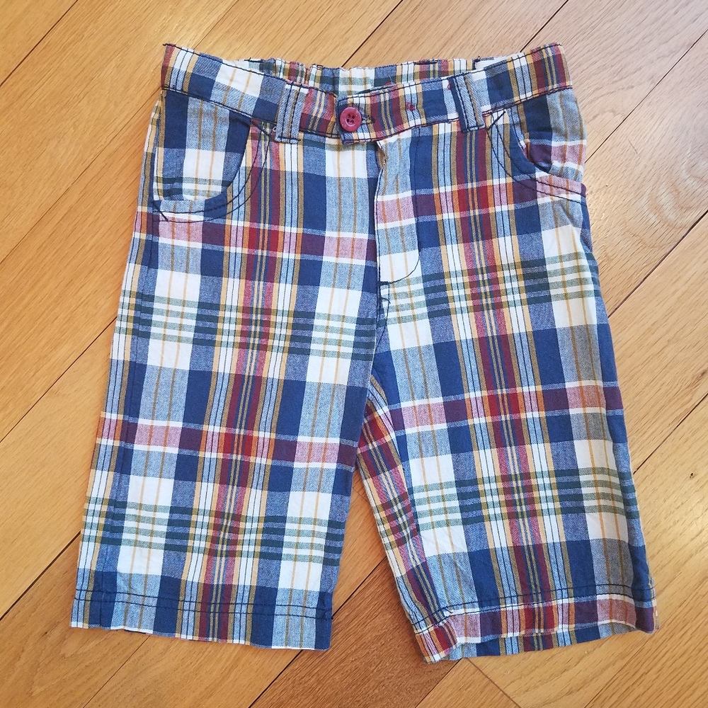 S.W.A.K. Boys Size 6X Plaid Shorts